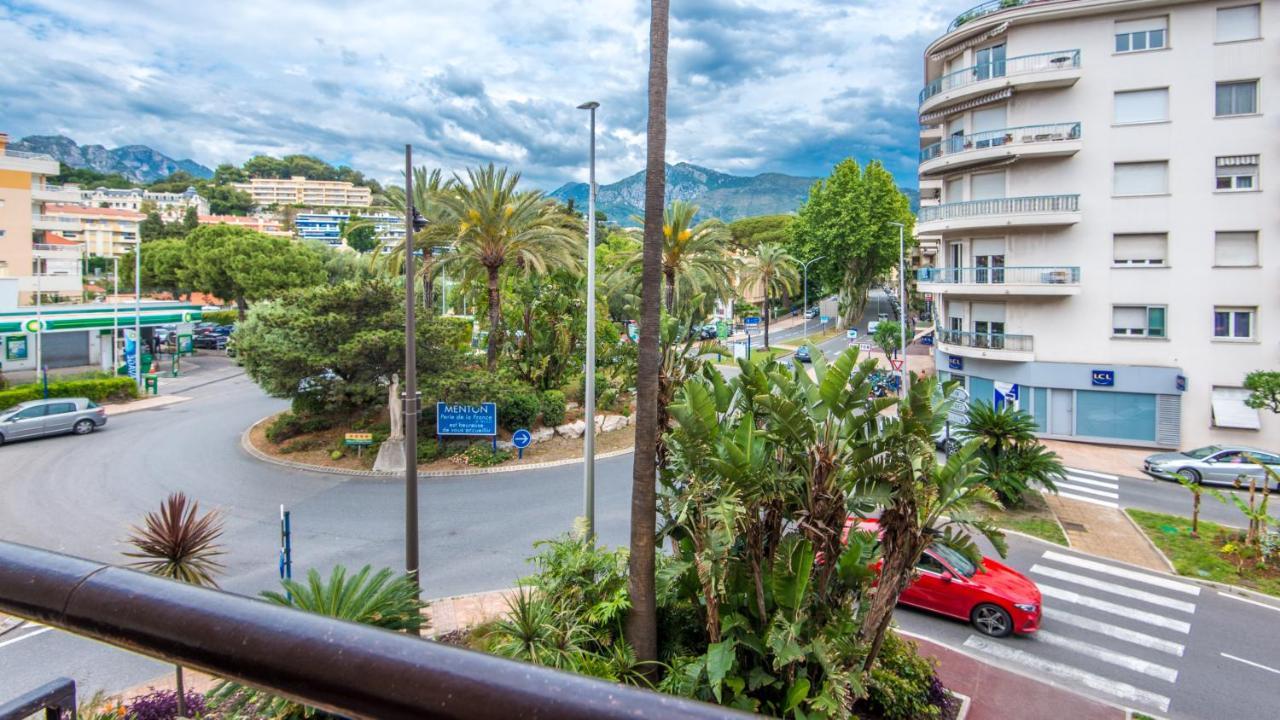La Perle Bleue - Central - Vue Mer - Wifi Рокбрюн-Кап-Мартен Екстер'єр фото